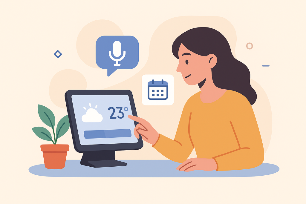 Pantallas inteligentes: la nueva era de la interacción visual y táctil