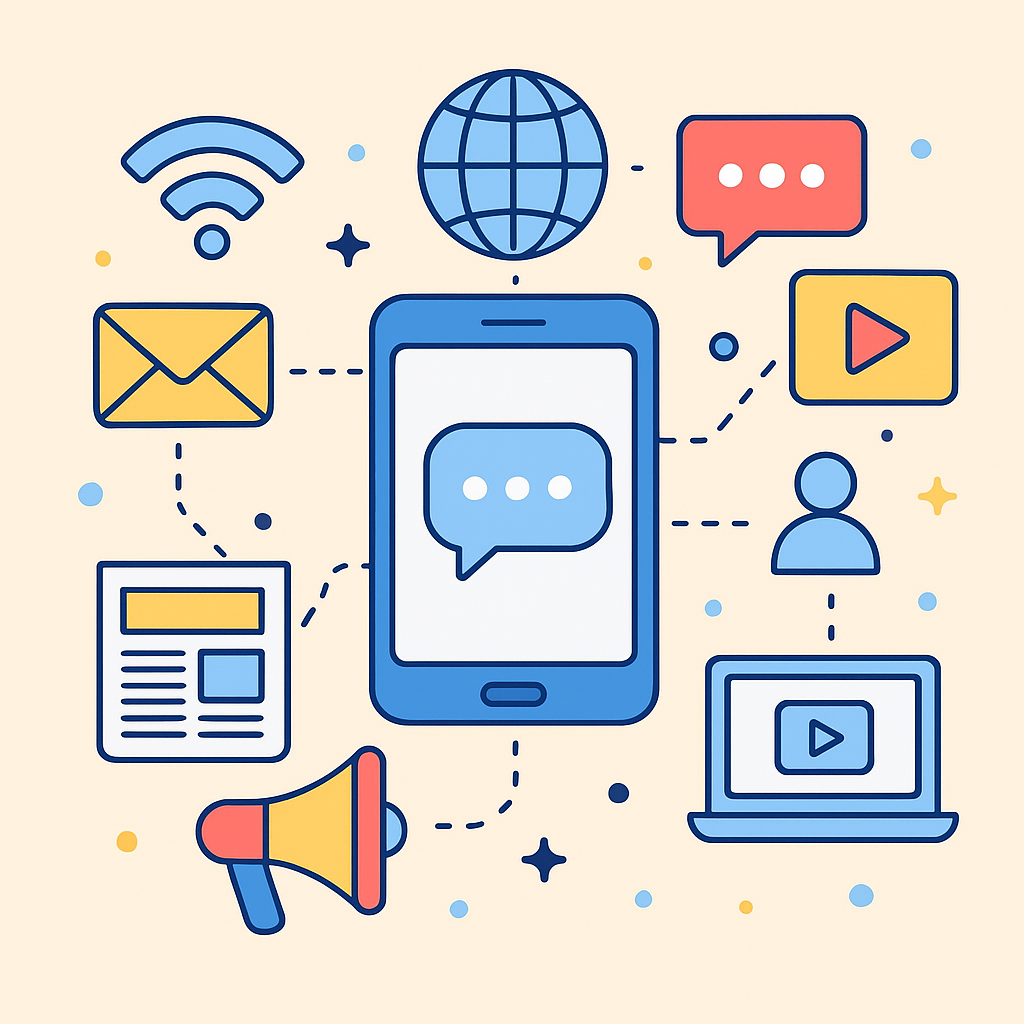 Medios de información y comunicación y el papel de las redes
