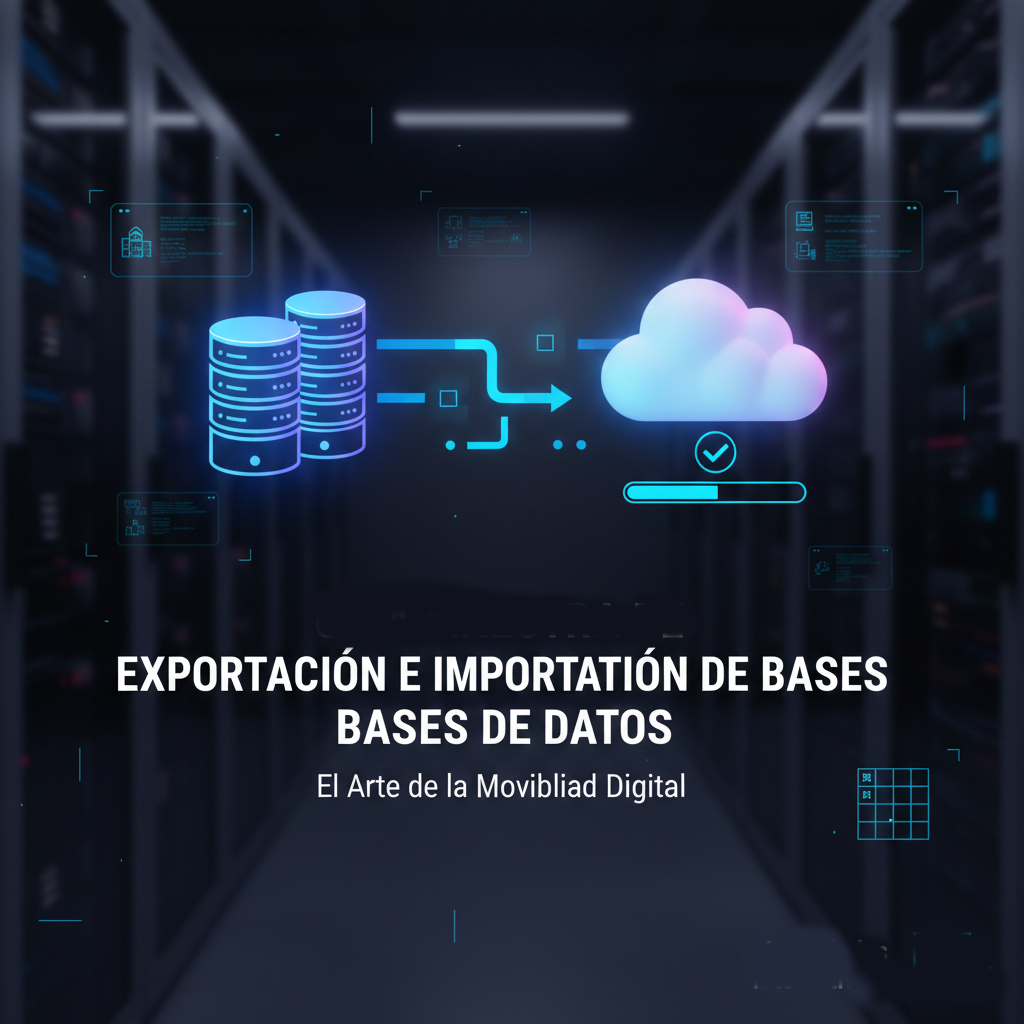 Exportación e Importación de Bases de Datos: El Arte de la Movilidad Digital