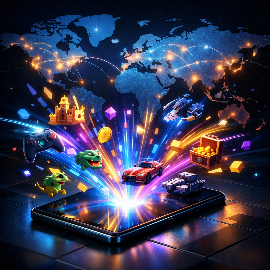 Distribución de aplicaciones de vídejuegos
